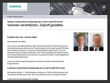 Email Einladungen