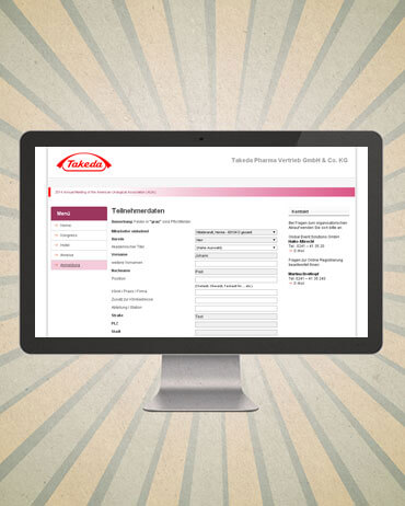 Takeda Event Software Bild 1