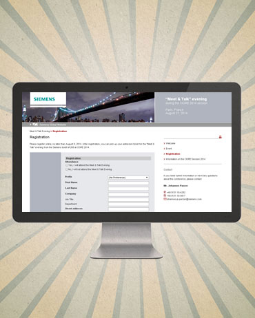 Teilnehmermanagement für Siemens Bild 2